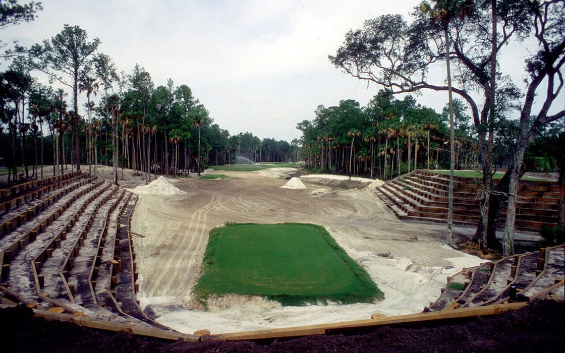 TPC Sawgrass 1st Tee Grass Bleachers